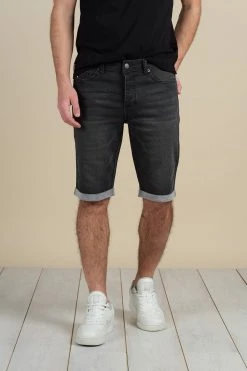Shorts & Bermudas Short Slim En Jean Délavé Pour Homme - BART S21JG856M - DEELUXEShort BART -Vêtements Homme Soldes Magasin short bart 18