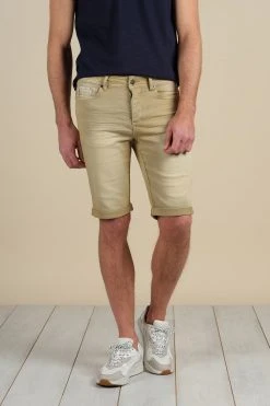 Shorts & Bermudas Short Slim En Jean Délavé Pour Homme - BART S21JG857M - DEELUXEShort BART -Vêtements Homme Soldes Magasin short bart 23