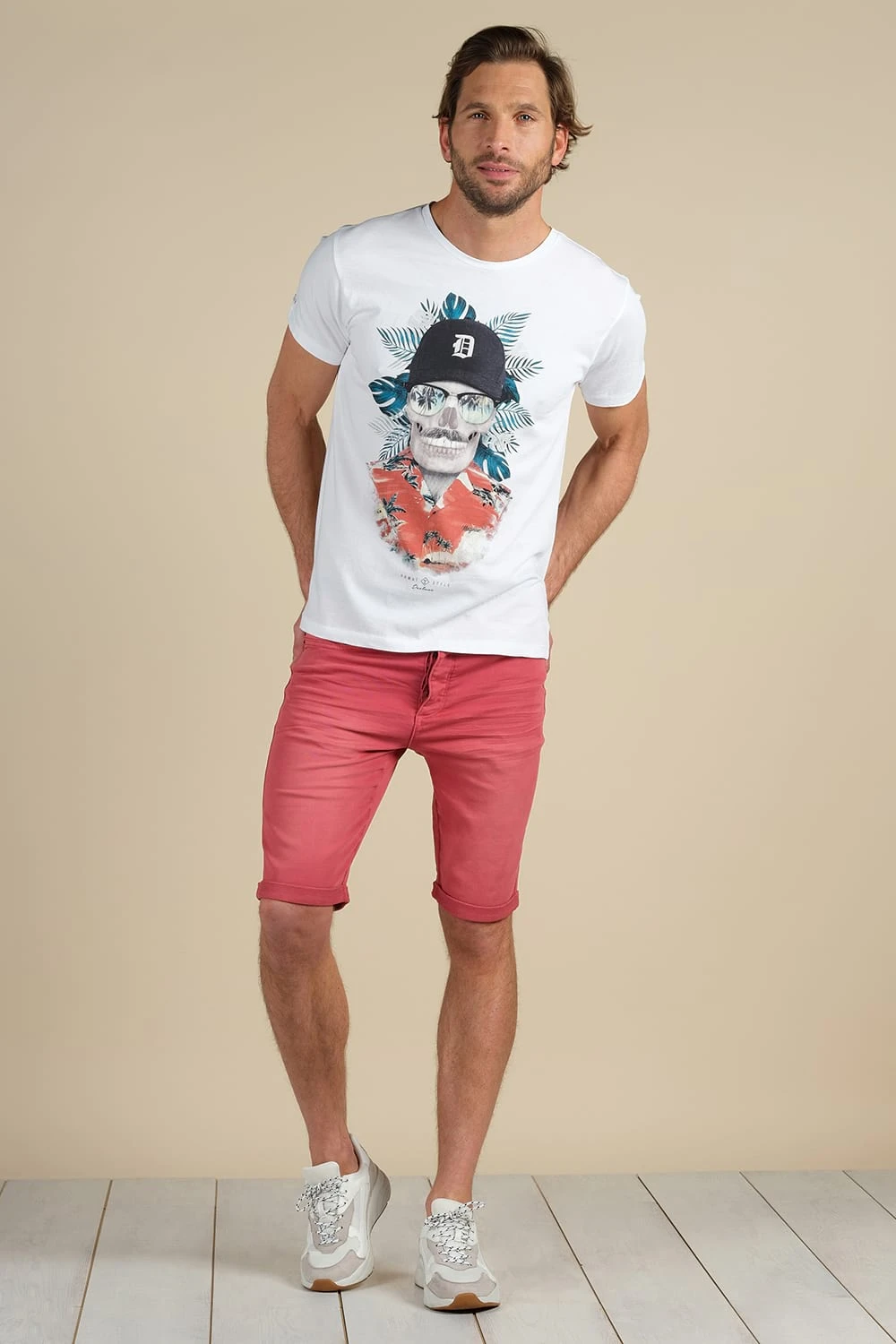 Shorts & Bermudas Short Slim En Jean Délavé Pour Homme - BART S21JG859M - DEELUXEShort BART 4 Shorts & Bermudas Short Slim En Jean Délavé Pour Homme - BART S21JG859M - DEELUXEShort BART – Image 2