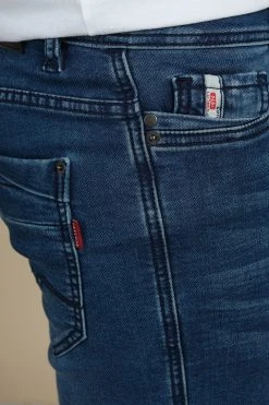 Shorts & Bermudas Short Slim En Jean Délavé Pour Homme - BART S21JG855M - DEELUXEShort BART -Vêtements Homme Soldes Magasin short bart 39