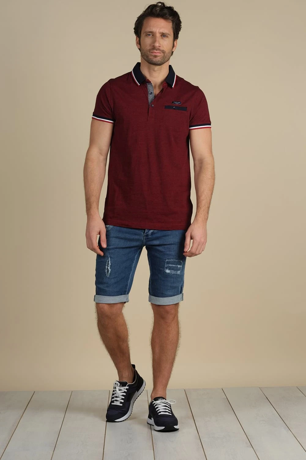 Shorts & Bermudas Short Slim Jogg Jean Délavé Pour Homme - BULLET S21JG851M - DEELUXEShort BULLET 4 Shorts & Bermudas Short Slim Jogg Jean Délavé Pour Homme - BULLET S21JG851M - DEELUXEShort BULLET – Image 2