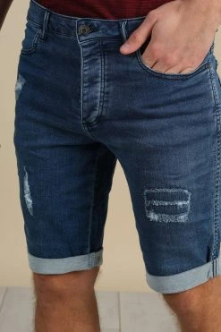 Shorts & Bermudas Short Slim Jogg Jean Délavé Pour Homme - BULLET S21JG851M - DEELUXEShort BULLET 11 Shorts & Bermudas Short Slim Jogg Jean Délavé Pour Homme - BULLET S21JG851M - DEELUXEShort BULLET -Vêtements Homme Soldes Magasin short bullet 8