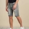 Shorts & Bermudas Short Slim Jogg Jean Délavé Pour Homme - BULLET S21JG860M - DEELUXEShort BULLET -Vêtements Homme Soldes Magasin short bullet 9