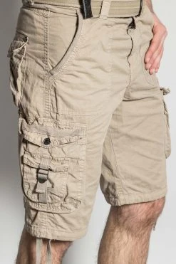 Shorts & Bermudas Short Cargo En Coton Pour Homme - HEAVEN S21711M - DEELUXEShort HEAVEN -Vêtements Homme Soldes Magasin short heaven 4