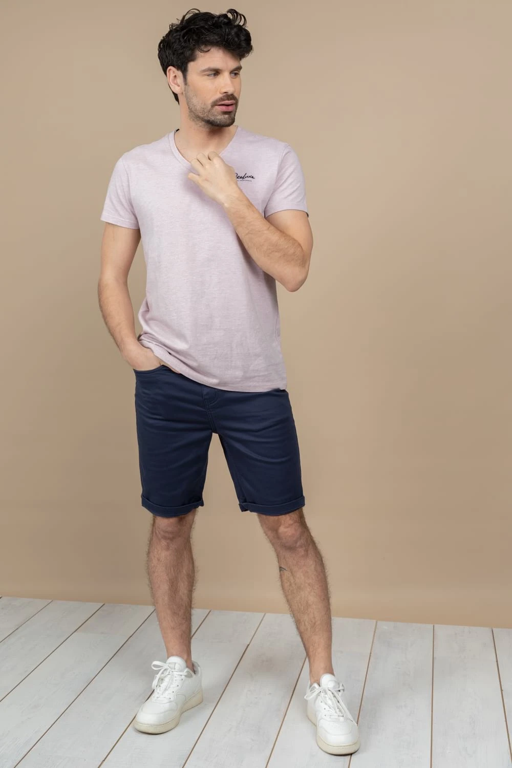 Shorts & Bermuda Homme Short Jogg Jean Pour Homme - MASON S21JG863M - DEELUXEShort MASON 3 Shorts & Bermuda Homme Short Jogg Jean Pour Homme - MASON S21JG863M - DEELUXEShort MASON – Image 2