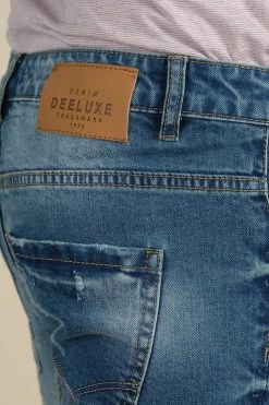Shorts & Bermudas Short Relaxed Fit En Jean Délavé Pour Homme - SOYA S21J804M - DEELUXEShort SOYA -Vêtements Homme Soldes Magasin short soya 10