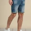 Shorts & Bermudas Short Relaxed Fit En Jean Délavé Pour Homme - SOYA S21J804M - DEELUXEShort SOYA -Vêtements Homme Soldes Magasin short soya 6