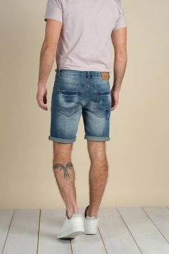 Shorts & Bermudas Short Relaxed Fit En Jean Délavé Pour Homme - SOYA S21J804M - DEELUXEShort SOYA -Vêtements Homme Soldes Magasin short soya 9