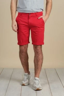 Shorts & Bermudas Bermuda Chino Uni Pour Homme - VARTY S21745M - DEELUXEShort VARTY -Vêtements Homme Soldes Magasin short varty 5