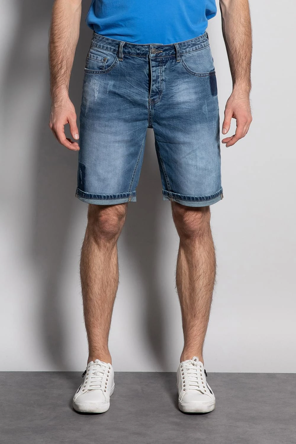 Shorts & Bermudas Short En Jean Avec Patchs Pour Homme - SOYA S20J802 - DEELUXESHORT SOYA 5 Shorts & Bermudas Short En Jean Avec Patchs Pour Homme - SOYA S20J802 - DEELUXESHORT SOYA – Image 3