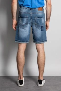 Shorts & Bermudas Short En Jean Avec Patchs Pour Homme - SOYA S20J802 - DEELUXESHORT SOYA 10 Shorts & Bermudas Short En Jean Avec Patchs Pour Homme - SOYA S20J802 - DEELUXESHORT SOYA -Vêtements Homme Soldes Magasin soya 3