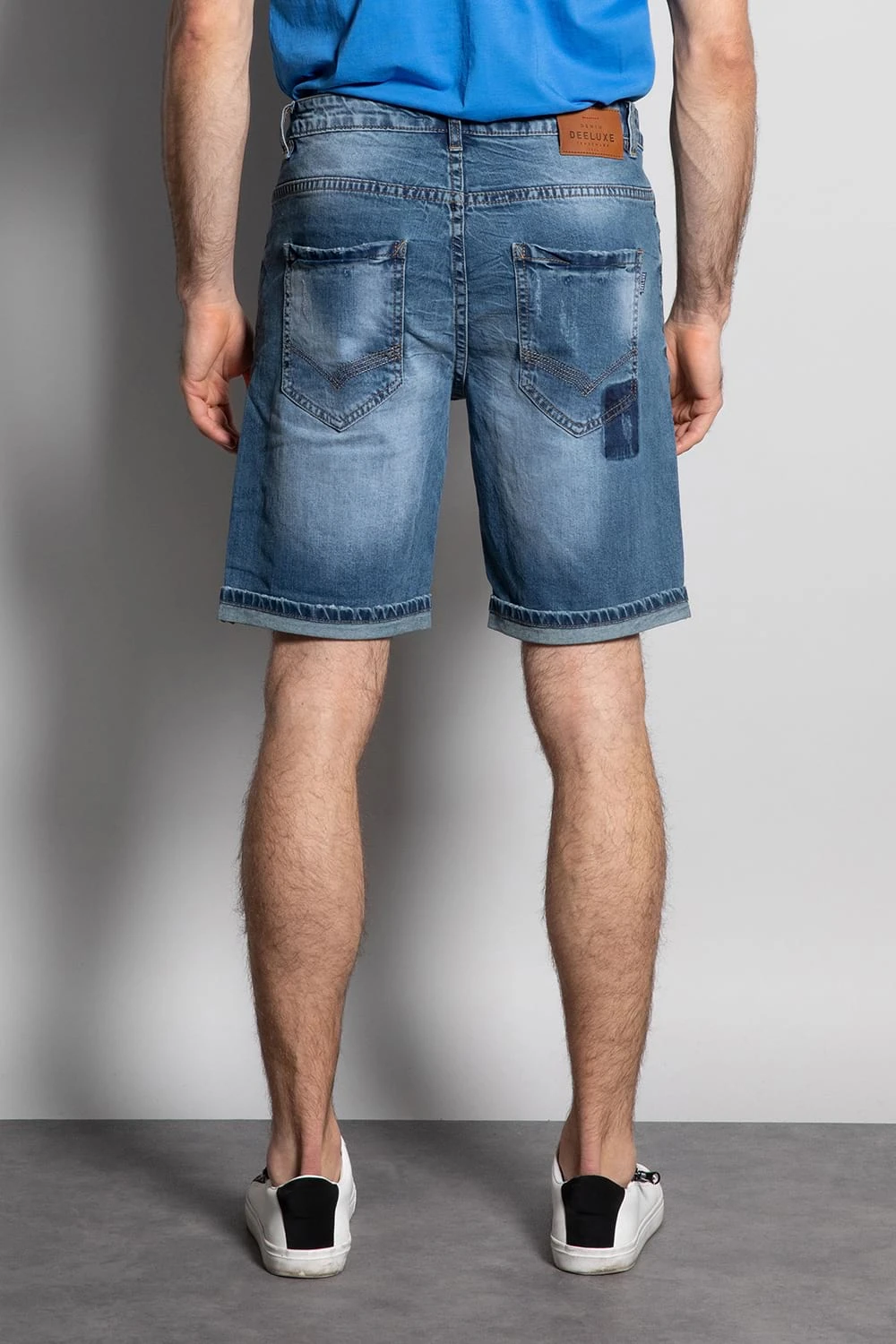 Shorts & Bermudas Short En Jean Avec Patchs Pour Homme - SOYA S20J802 - DEELUXESHORT SOYA 6 Shorts & Bermudas Short En Jean Avec Patchs Pour Homme - SOYA S20J802 - DEELUXESHORT SOYA – Image 4
