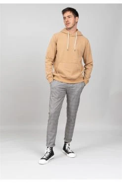 Sweats Sweat Uni à Capuche En Coton Bio Pour Homme - REDO 01V523M - DEELUXESweat REDO -Vêtements Homme Soldes Magasin sweat redo 2