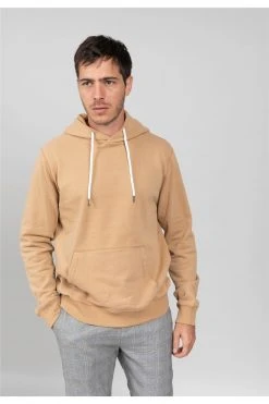 Sweats Sweat Uni à Capuche En Coton Bio Pour Homme - REDO 01V523M - DEELUXESweat REDO
