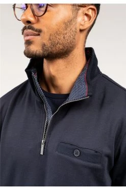 Sweats Sweat à Col Montant Zippé Pour Homme - WALF 01V580M - DEELUXESweat WALF -Vêtements Homme Soldes Magasin sweat walf 10