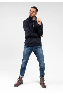 Sweats Sweat à Col Montant Zippé Pour Homme - WALF 01V580M - DEELUXESweat WALF -Vêtements Homme Soldes Magasin sweat walf 8