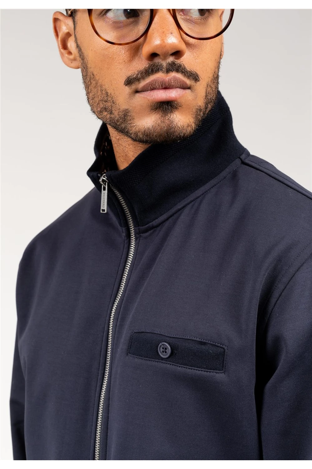 Sweats Gilet Zippé Uni En Coton Pour Homme - WALFER 01V581M - DEELUXESweat WALFER 7 Sweats Gilet Zippé Uni En Coton Pour Homme - WALFER 01V581M - DEELUXESweat WALFER – Image 5