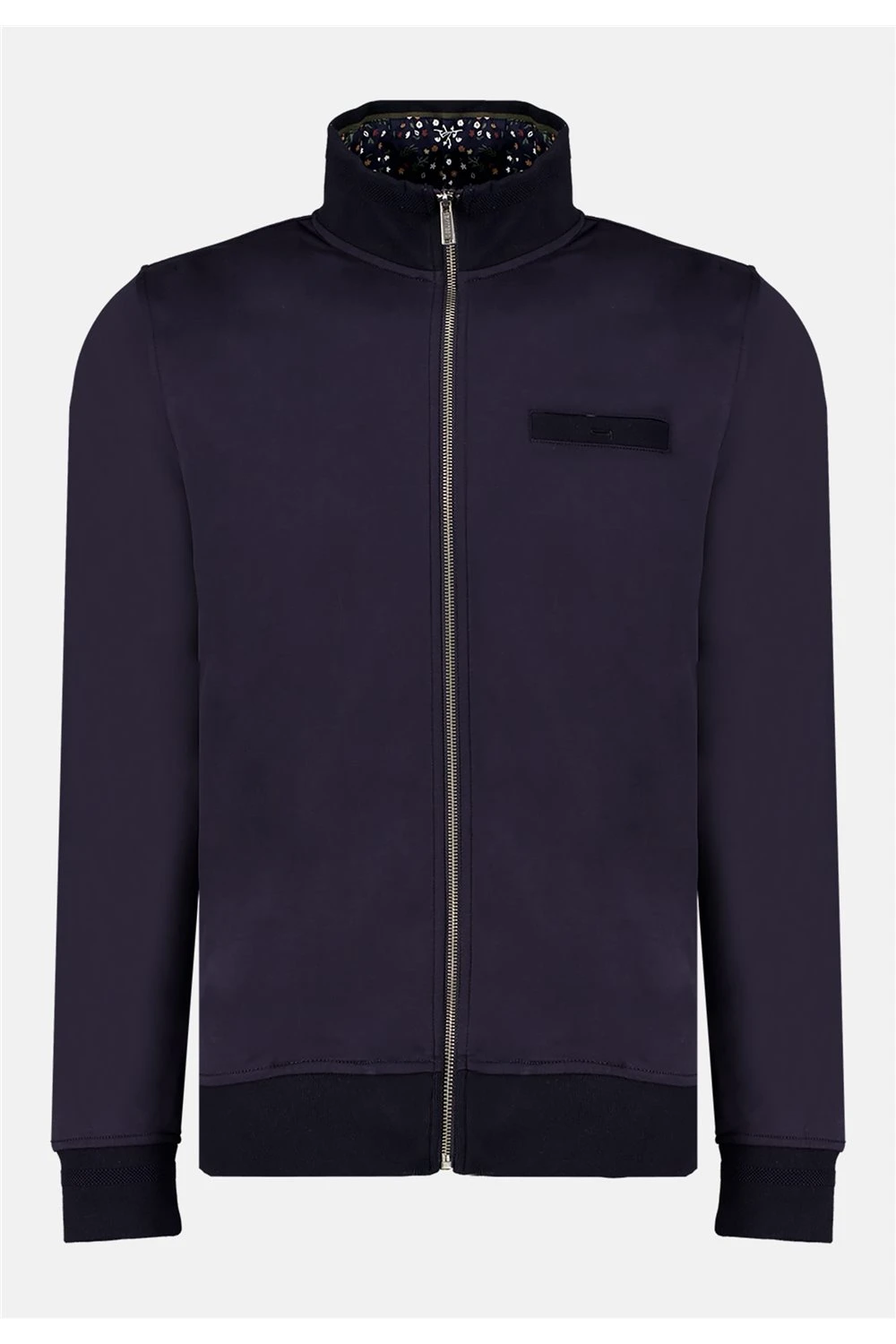 Sweats Gilet Zippé Uni En Coton Pour Homme - WALFER 01V581M - DEELUXESweat WALFER 4 Sweats Gilet Zippé Uni En Coton Pour Homme - WALFER 01V581M - DEELUXESweat WALFER – Image 2