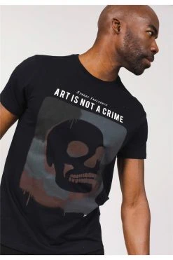 T-shirts Tee-shirt Imprimé Tête De Mort T-Shirt ABOVE -Vêtements Homme Soldes Magasin t shirt above 4