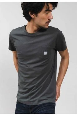 T-shirts T-shirt Uni En CotonT-Shirt BASITO -Vêtements Homme Soldes Magasin t shirt basito 3