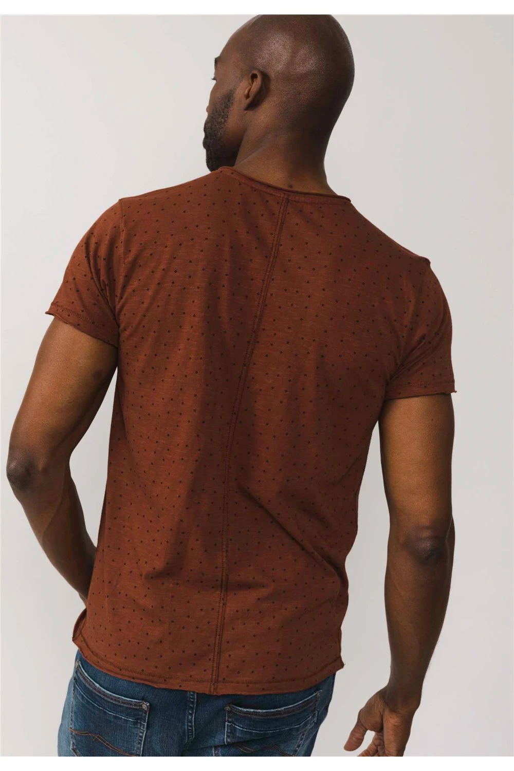 T-shirts Tee-shirt à Motifs Col Rond Avec Poche PoitrineT-Shirt BERRY 4 T-shirts Tee-shirt à Motifs Col Rond Avec Poche PoitrineT-Shirt BERRY – Image 2