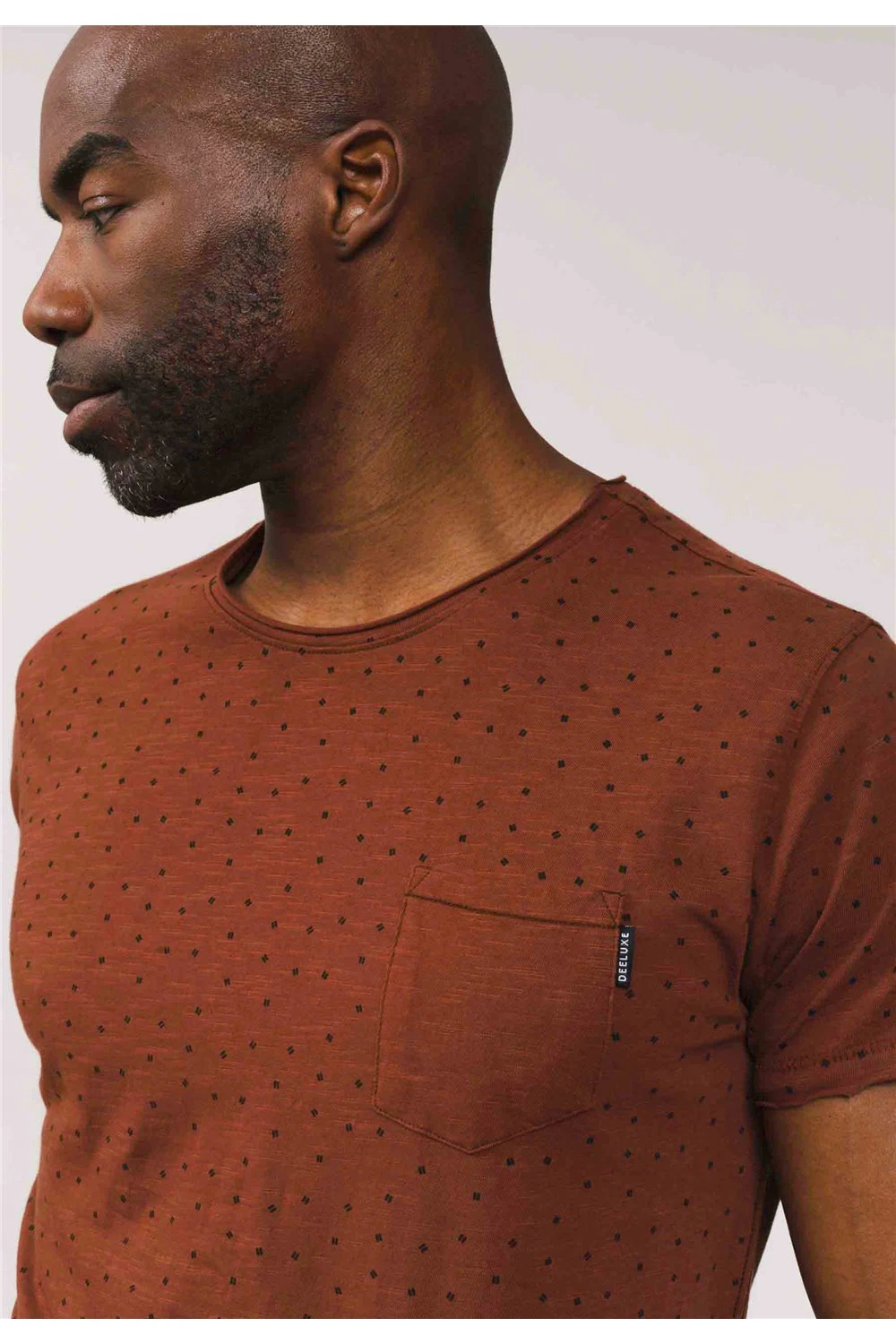 T-shirts Tee-shirt à Motifs Col Rond Avec Poche PoitrineT-Shirt BERRY 6 T-shirts Tee-shirt à Motifs Col Rond Avec Poche PoitrineT-Shirt BERRY – Image 4