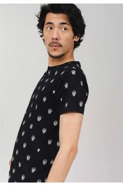 T-shirts Tee-shirt Tête De Mort Col Rond Manches CourtesT-Shirt CARIB 12 T-shirts Tee-shirt Tête De Mort Col Rond Manches CourtesT-Shirt CARIB -Vêtements Homme Soldes Magasin t shirt carib 4