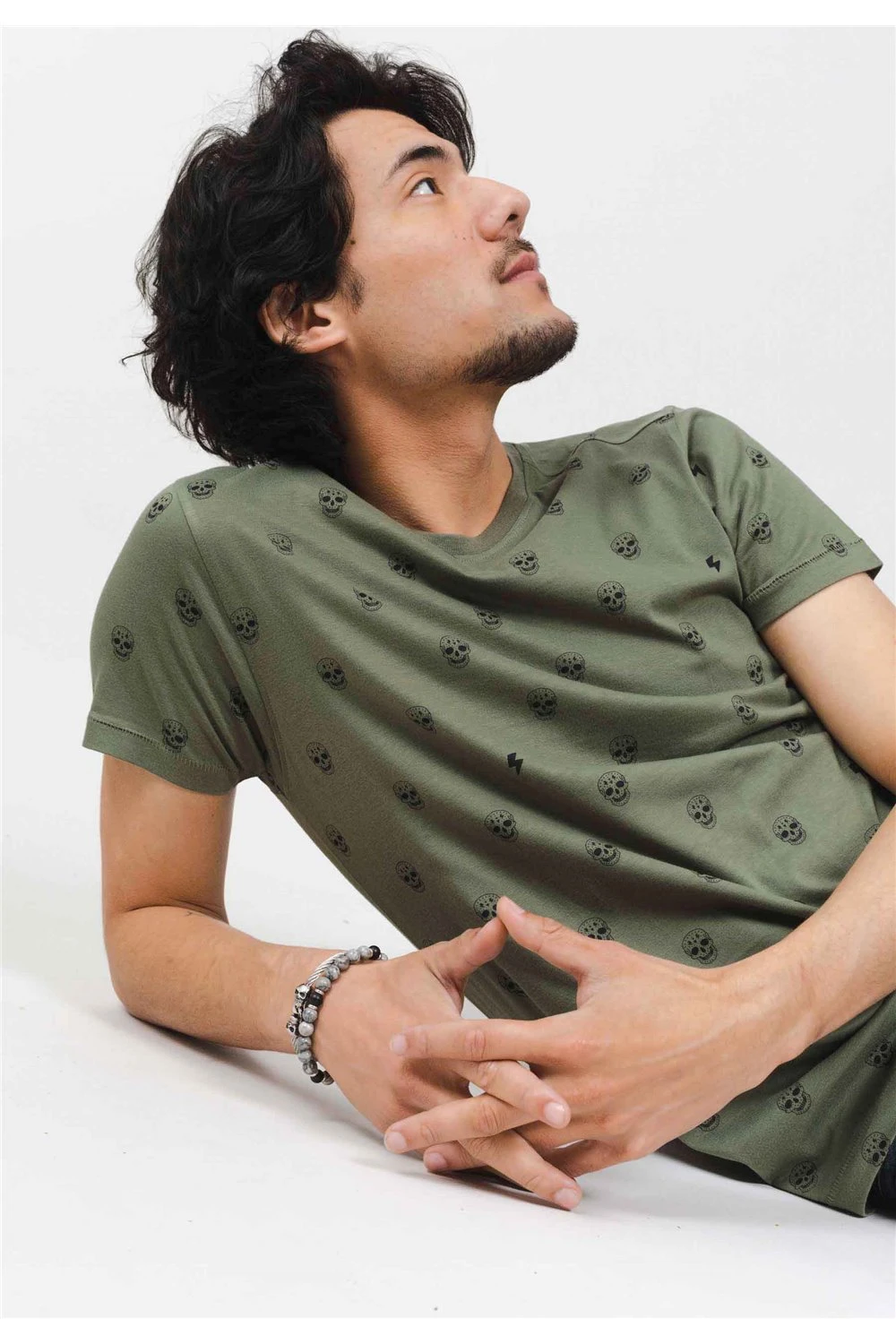 T-shirts Tee-shirt Tête De Mort Col Rond Manches CourtesT-Shirt CARIB 8 T-shirts Tee-shirt Tête De Mort Col Rond Manches CourtesT-Shirt CARIB – Image 6