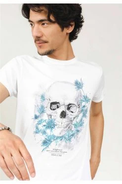 T-shirts Tee-shirt Tête De Mort Chardon Col RondT-Shirt CHARDON -Vêtements Homme Soldes Magasin t shirt chardon 3