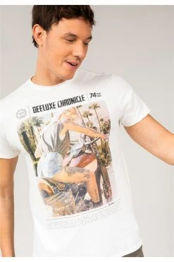 T-shirts T Shirt Homme Tete De Mort Chronicle | Marque Deeluxe T-Shirt CHRONICLE