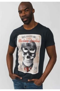 T-shirts T-shirt Dessin Tête De MortT-Shirt CLEM -Vêtements Homme Soldes Magasin t shirt clem 3