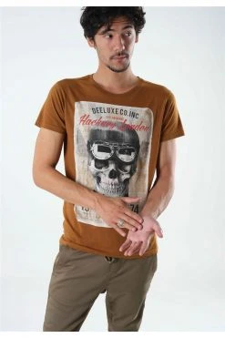T-shirts T-shirt Dessin Tête De MortT-Shirt CLEM -Vêtements Homme Soldes Magasin t shirt clem 4