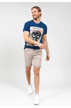 T-shirts T-shirt Dessin Tête De Mort Pour Homme - CLEM 01V165M - DEELUXET-Shirt CLEM