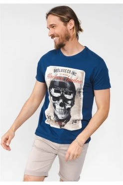 T-shirts T-shirt Dessin Tête De Mort Pour Homme - CLEM 01V165M - DEELUXET-Shirt CLEM 10 T-shirts T-shirt Dessin Tête De Mort Pour Homme - CLEM 01V165M - DEELUXET-Shirt CLEM -Vêtements Homme Soldes Magasin t shirt clem 8