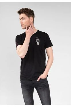 T-shirts T-shirt Dessin Tête De Mort Pour Homme - CLEMSON 01V166M - DEELUXET-Shirt CLEMSON -Vêtements Homme Soldes Magasin t shirt clemson 2