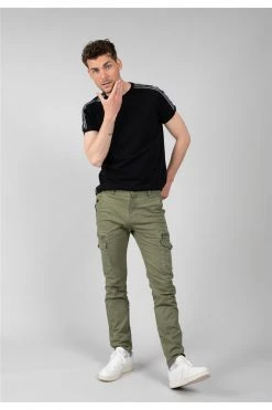 T-shirts T-shirt Avec Bandes Sérigraphiées Pour Homme - COLT 01V146M - DEELUXET-Shirt COLT 11 T-shirts T-shirt Avec Bandes Sérigraphiées Pour Homme - COLT 01V146M - DEELUXET-Shirt COLT -Vêtements Homme Soldes Magasin t shirt colt 3