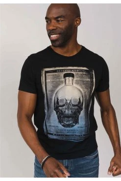 T-shirts T-shirt Dessin Tête De MortT-Shirt CRYS -Vêtements Homme Soldes Magasin t shirt crys 4
