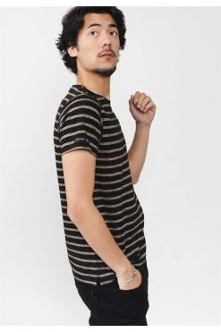 T-shirts Tee-shirt à Rayures Col Rond Manches CourtesT-Shirt DALSO