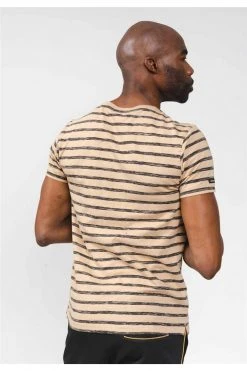 T-shirts Tee-shirt à Rayures Col Rond Manches CourtesT-Shirt DALSO 13 T-shirts Tee-shirt à Rayures Col Rond Manches CourtesT-Shirt DALSO -Vêtements Homme Soldes Magasin t shirt dalso 5