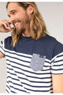 T-shirts T-shirt à Rayures Pour Homme - DIXON 01V138M - DEELUXET-Shirt DIXON 12 T-shirts T-shirt à Rayures Pour Homme - DIXON 01V138M - DEELUXET-Shirt DIXON -Vêtements Homme Soldes Magasin t shirt dixon 10