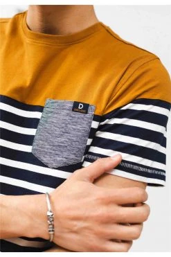 T-shirts T-shirt à RayuresT-Shirt DIXON -Vêtements Homme Soldes Magasin t shirt dixon 4