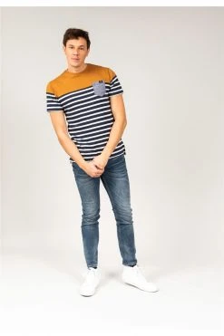 T-shirts T-shirt à Rayures Pour Homme - DIXON 01V138M - DEELUXET-Shirt DIXON 10 T-shirts T-shirt à Rayures Pour Homme - DIXON 01V138M - DEELUXET-Shirt DIXON -Vêtements Homme Soldes Magasin t shirt dixon 8