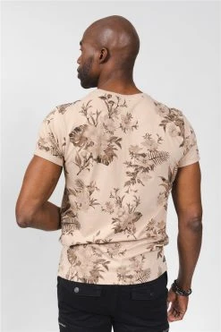 T-shirts Tee-shirt Imprimé Col Rond Manches CourtesT-Shirt FALL 9 T-shirts Tee-shirt Imprimé Col Rond Manches CourtesT-Shirt FALL -Vêtements Homme Soldes Magasin t shirt fall 1