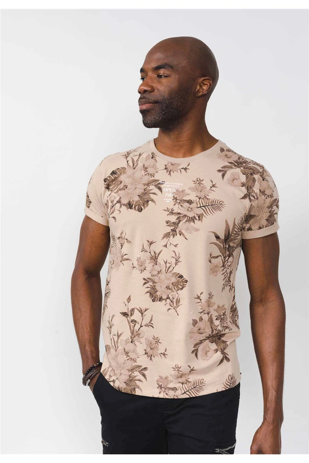 T-shirts Tee-shirt Imprimé Col Rond Manches CourtesT-Shirt FALL 6 T-shirts Tee-shirt Imprimé Col Rond Manches CourtesT-Shirt FALL – Image 4