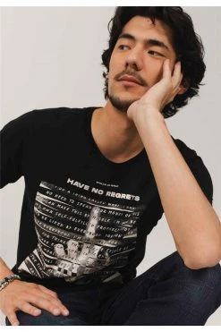 T-shirts Tee-shirt Imprimé Doigt Levé Col Rond Manches CourtesT-Shirt FONK