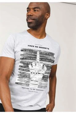 T-shirts Tee-shirt Imprimé Doigt Levé Col Rond Manches CourtesT-Shirt FONK -Vêtements Homme Soldes Magasin t shirt fonk 5