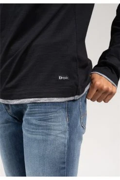 T-shirts T-shirt Manches Longues Col Tunisien Pour Homme - GLAZING 01V114M - DEELUXET-Shirt GLAZING 12 T-shirts T-shirt Manches Longues Col Tunisien Pour Homme - GLAZING 01V114M - DEELUXET-Shirt GLAZING -Vêtements Homme Soldes Magasin t shirt glazing 10