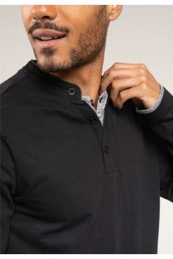 T-shirts T-shirt Manches Longues Col Tunisien Pour Homme - GLAZING 01V114M - DEELUXET-Shirt GLAZING 11 T-shirts T-shirt Manches Longues Col Tunisien Pour Homme - GLAZING 01V114M - DEELUXET-Shirt GLAZING -Vêtements Homme Soldes Magasin t shirt glazing 9