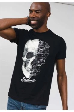 T-shirts T-shirt En Coton à Manches Courtes Et Imprimé Tête De MortT-Shirt HARNET 10 T-shirts T-shirt En Coton à Manches Courtes Et Imprimé Tête De MortT-Shirt HARNET -Vêtements Homme Soldes Magasin t shirt harnet 2