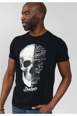 T-shirts T-shirt En Coton à Manches Courtes Et Imprimé Tête De MortT-Shirt HARNET 11 T-shirts T-shirt En Coton à Manches Courtes Et Imprimé Tête De MortT-Shirt HARNET -Vêtements Homme Soldes Magasin t shirt harnet 3